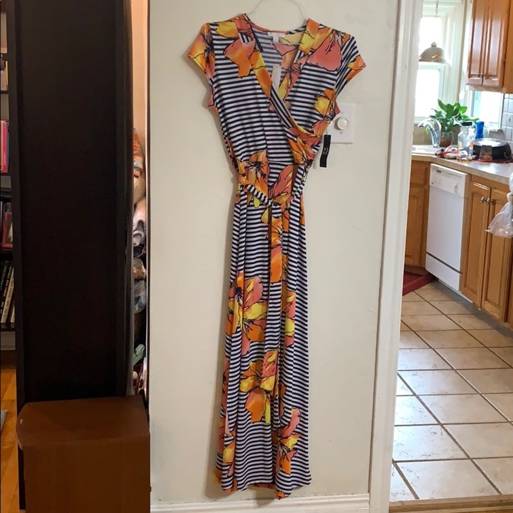 floor length dress